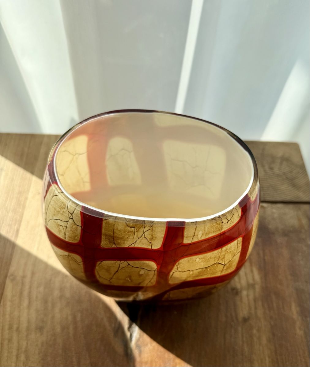 Vasi & Recipienti: Ovale Tischvase beige-rot – Nuovo (secondo la descrizione) da Zürich venduto da cle_7zph 3