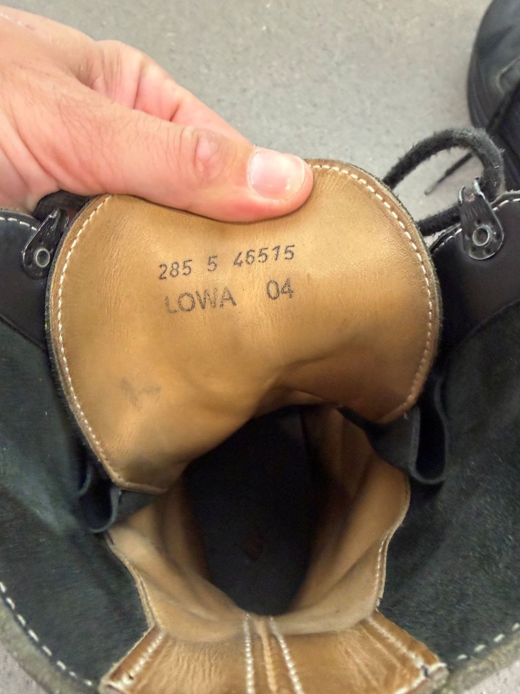Lowa Scarpe da uomo: Kampfstiefel KS90 "Kaderstiefel" Lowa – Usato da Matten venduto da grosse_Biene_Maja 2