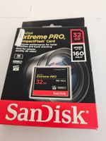 Carte memoire Sandisk Extreme CF 160 mb/s haute vitesse 32go