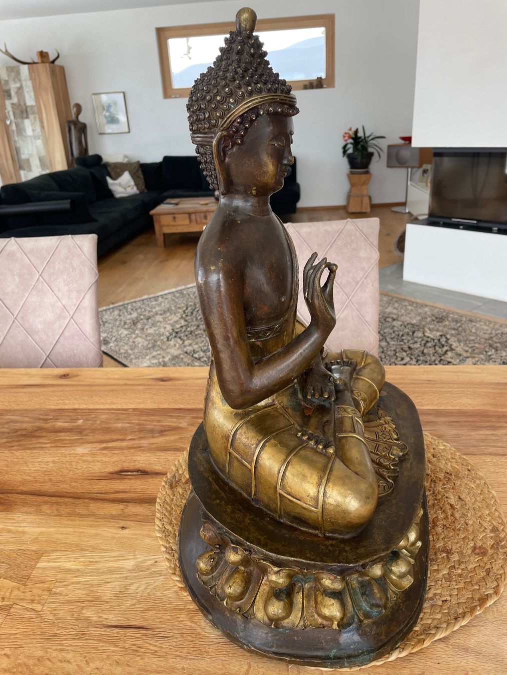 Sculture & Statue: Wunderschöne antike Buddha-Bronzeskulptur – Usato da Fidaz venduto da Montifino 1