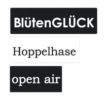 Label:“openair, Hoppelhase, Blütenglück”