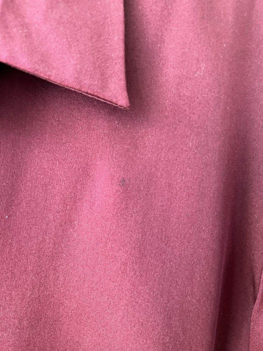 Camicette: Chemise en soie Bordeaux – Usato da Chêne-Bougeries venduto da lis_cww5 3