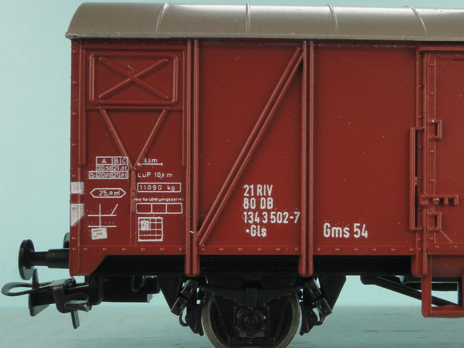 Liliput Modellini di ferrovie: Liliput 235 00 DB Güterwagen – Usato da Bülach venduto da cann11 2