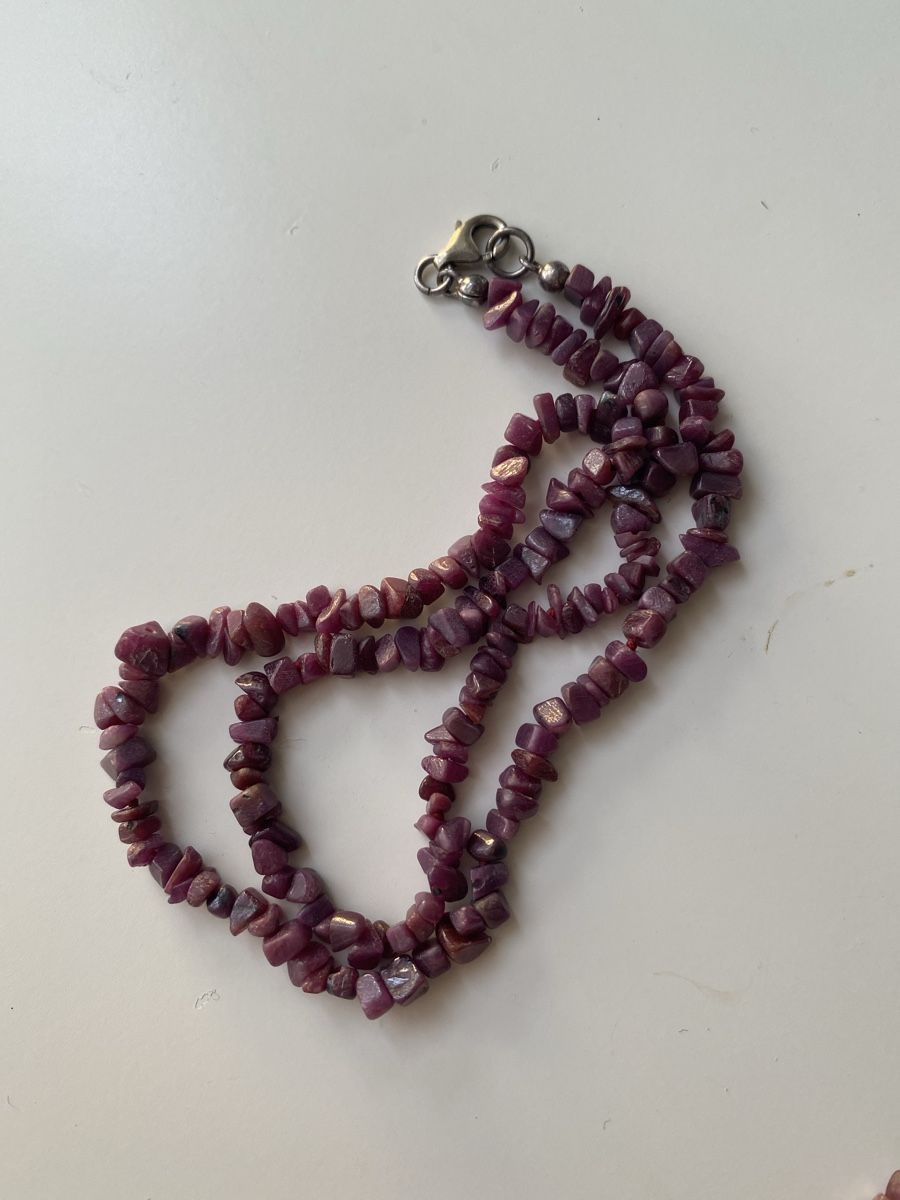Catenine: Silber 925 Achat Halskette – Usato da Givisiez venduto da dor_xb9k