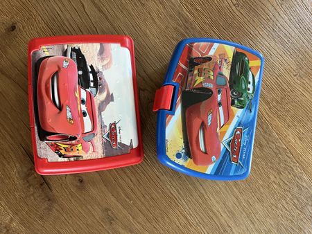 2 Brotdosen mit Cars-Print