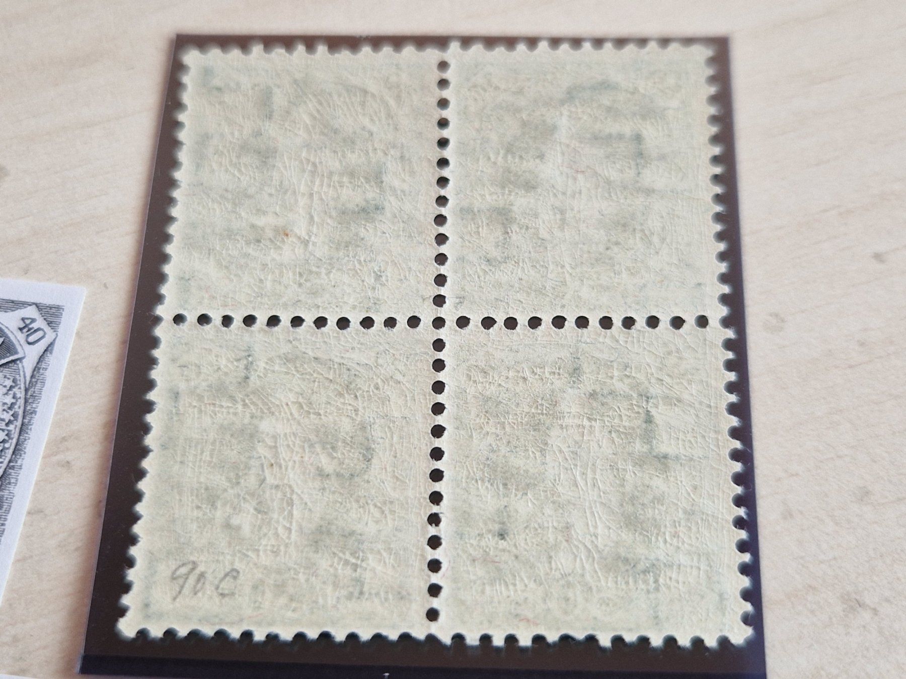 Tutti i francobolli: Stehende 98Ac 3.21/II im 4er Block, postfrisch, ab 1.- – Nuovo (secondo la descrizione) da Burgdorf venduto da Glossy01 2