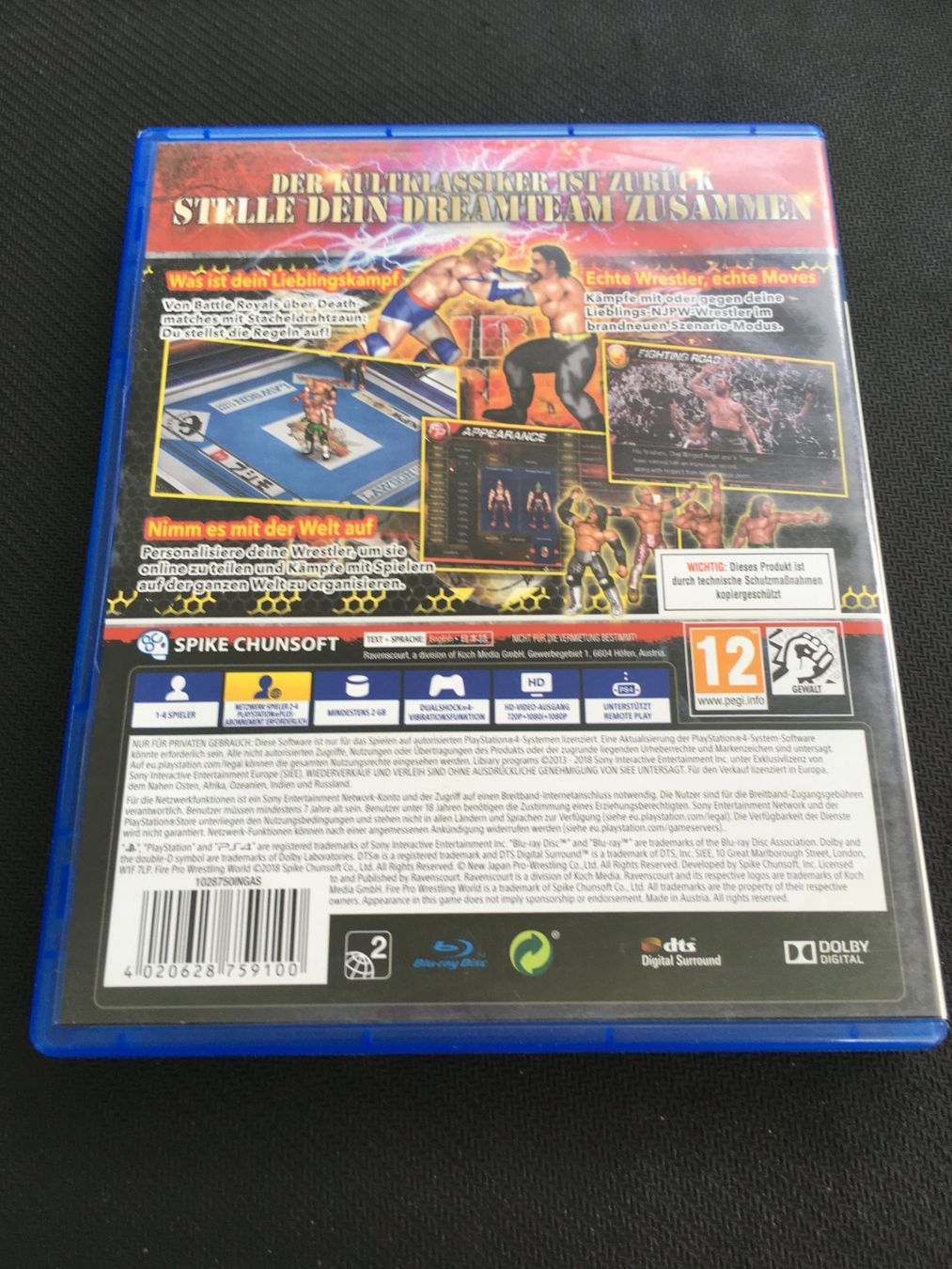 Sony Giochi: Fire Pro Wrestling World - Playstation 4 / PS4 – Usato da St.Gallen venduto da MedienJoe 2