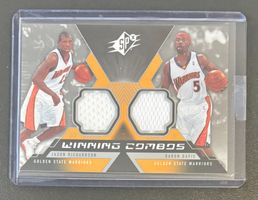 NBA Warriors Richardson/Davis 2006 SPx Dual Jersey Card