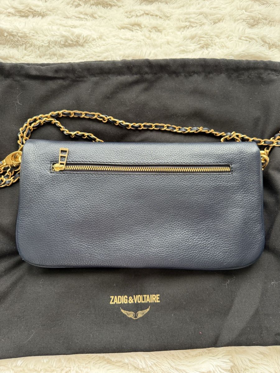 Zadig & Voltaire Borse da donna: Zadig & Voltaire Clutch, Dunkelblau – Nuovo (secondo la descrizione) da Meilen venduto da laraherre 2