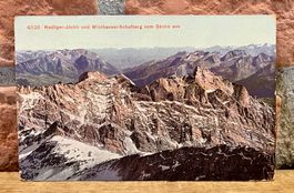 Nadliger-Jöchli & Wildhauser-Schafberg vom Säntis aus