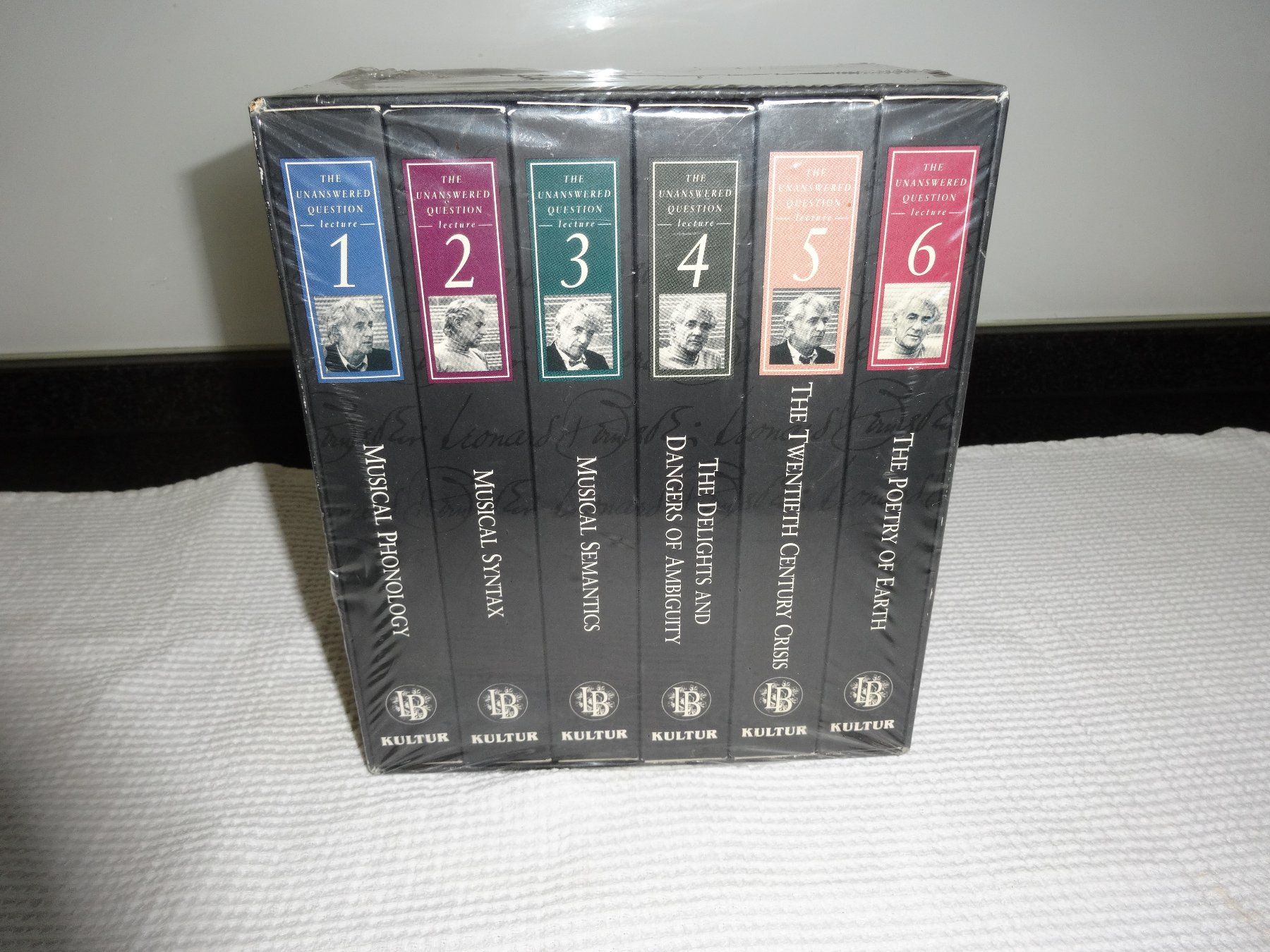 Alle VHS: Leonard Bernstein Musical 6 VHS – Neu und originalverpackt aus Neerach von jenny062