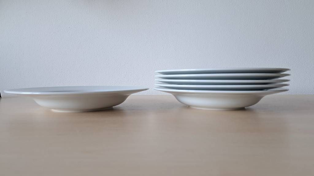 Piatti: Einfache Suppenteller - Set 6 Stk. – Usato da Winterthur venduto da sha_9rm5 1