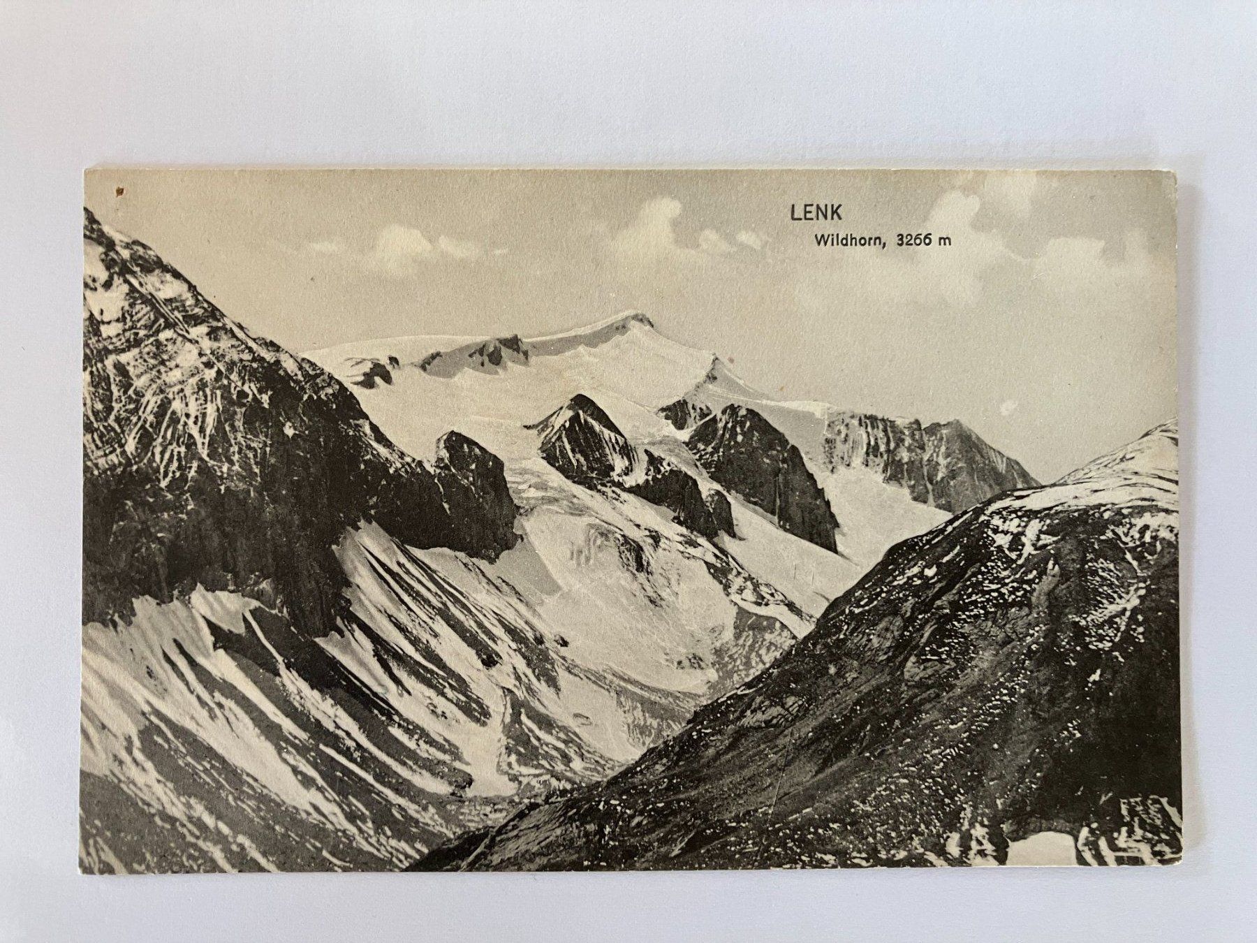 Ansichtskarten: Lenk, Wildhorn, 3266m – Neu (gemäss Beschreibung) aus Lenk im Simmental von Jrg7410