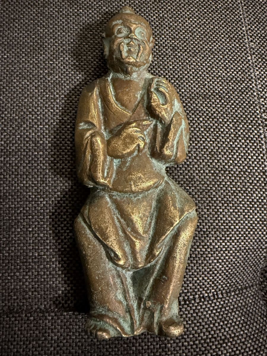 Skulpturen & Statuen: Buddhistischer Mönch aus Messing – Gebraucht aus Buchs SG von and_d8tp 1