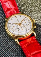 Repco Vintage Chronograph Uhr 18K Gold Perfekt