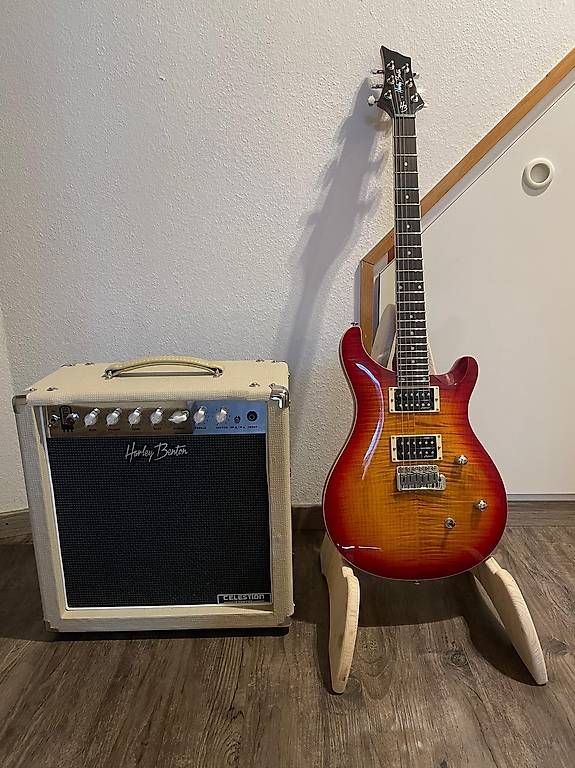 Instruments de musique: Gitarre und Verstärker – Neuf avec emballage d'origine à Schnottwil par Si3 3