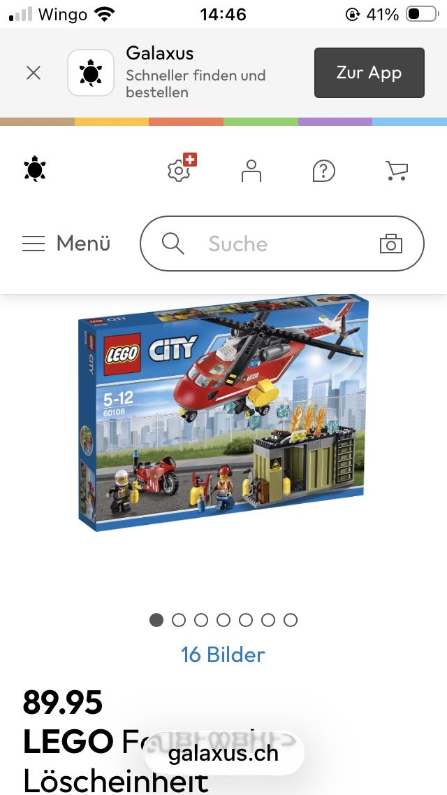 Lego Spielzeuge: Lego 60108 – Gebraucht aus Andelfingen von Elareb 2