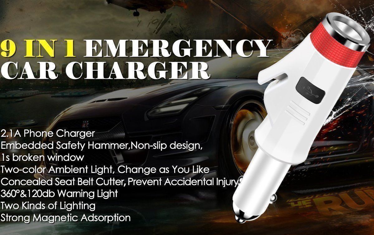 Sonstiges Fahrzeugzubehör: 9-fach Multifunktions Auto Emergency NEU – Neu und originalverpackt aus Unterengstringen von Tnovus 6