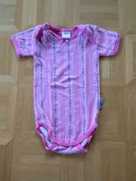 Baby Body rosa Edelweiss Muster kurzarm Gr. 62 / 68