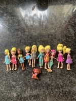 Polly Pocket Puppen Konvolut mit Hund