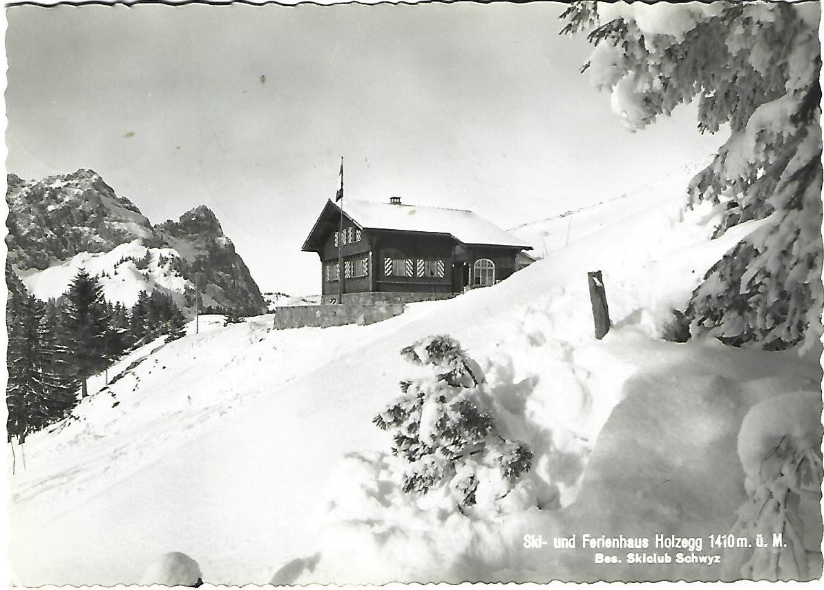 Cartoline postali: Ferienhaus Holzegg SZ – Usato da Wetzikon ZH venduto da Brulu100