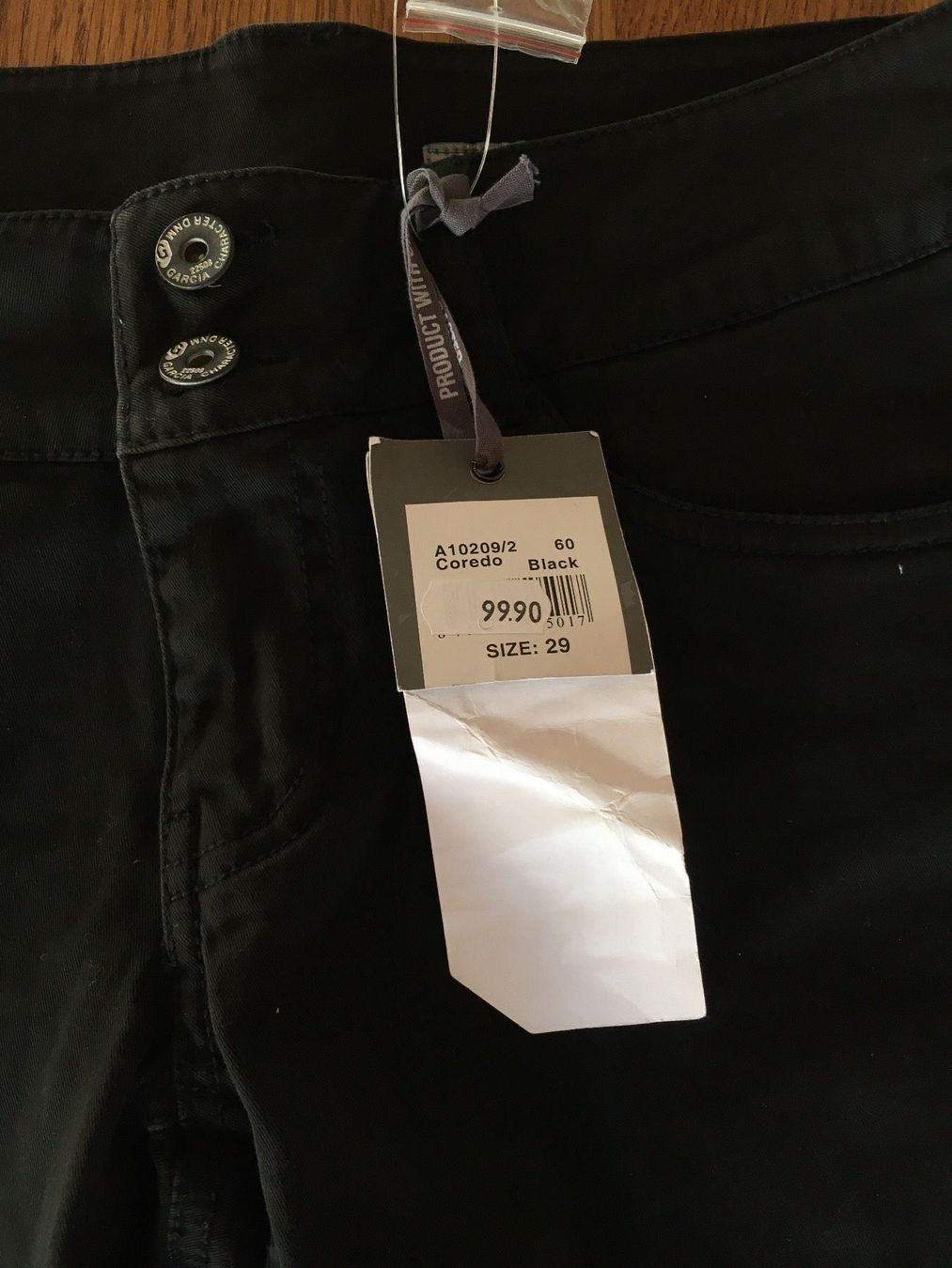 Pantaloni: Garcia - Hose, Coredo, schwarz, 29 – Nuovo (secondo la descrizione) da Luzern venduto da Jiggy_8898 3