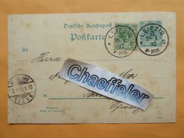 Postkarte  1892