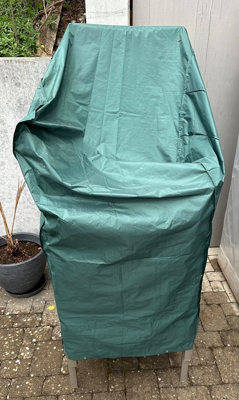 Sedie: 4 Gartenstuhle, Alu, anthrazit – Usato da Schaffhausen venduto da Guckyy 1