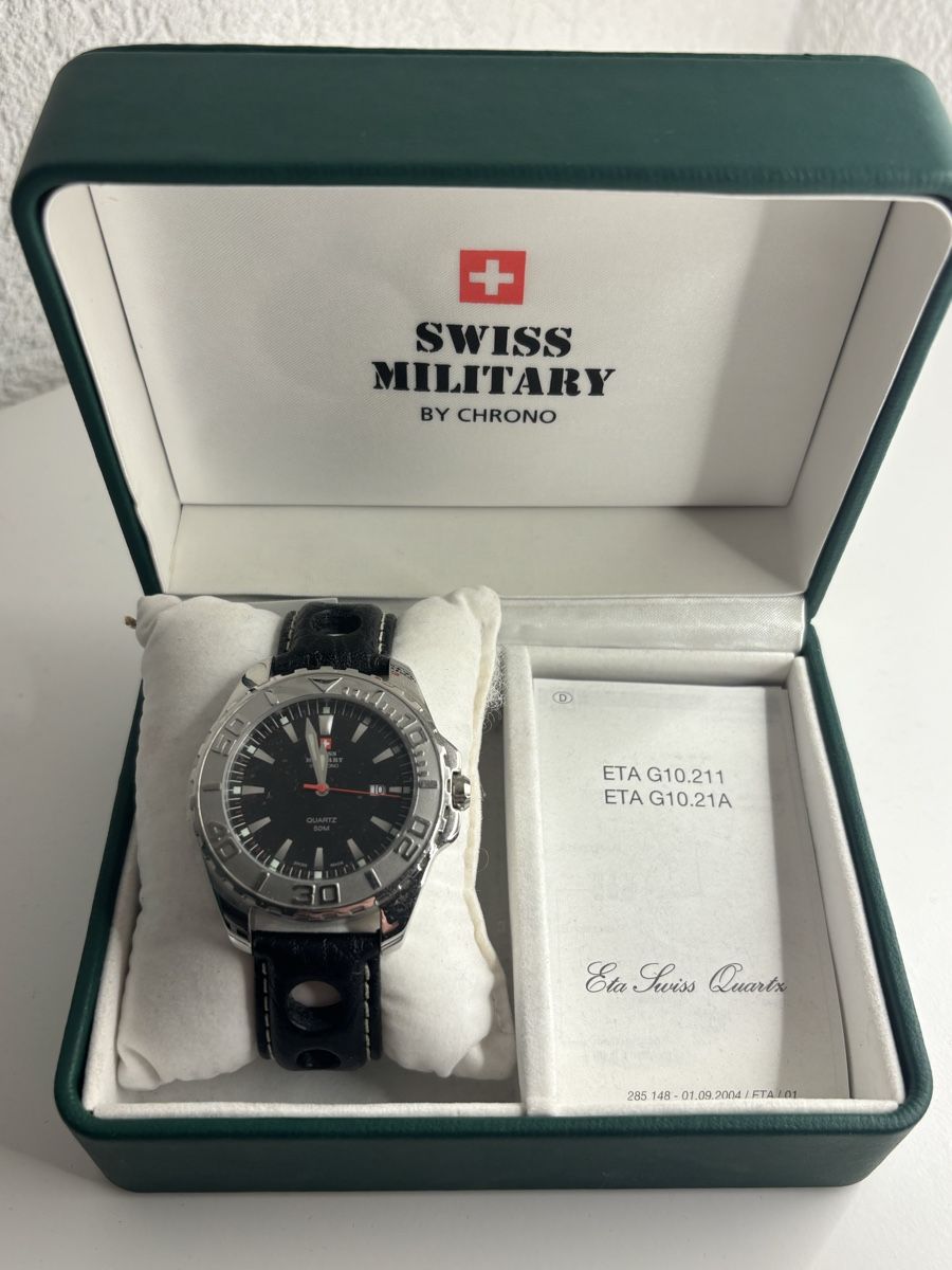 Swiss Military Uhren: Herrenuhr Swiss Military – Neu und originalverpackt aus Brüttisellen von business_peter 1