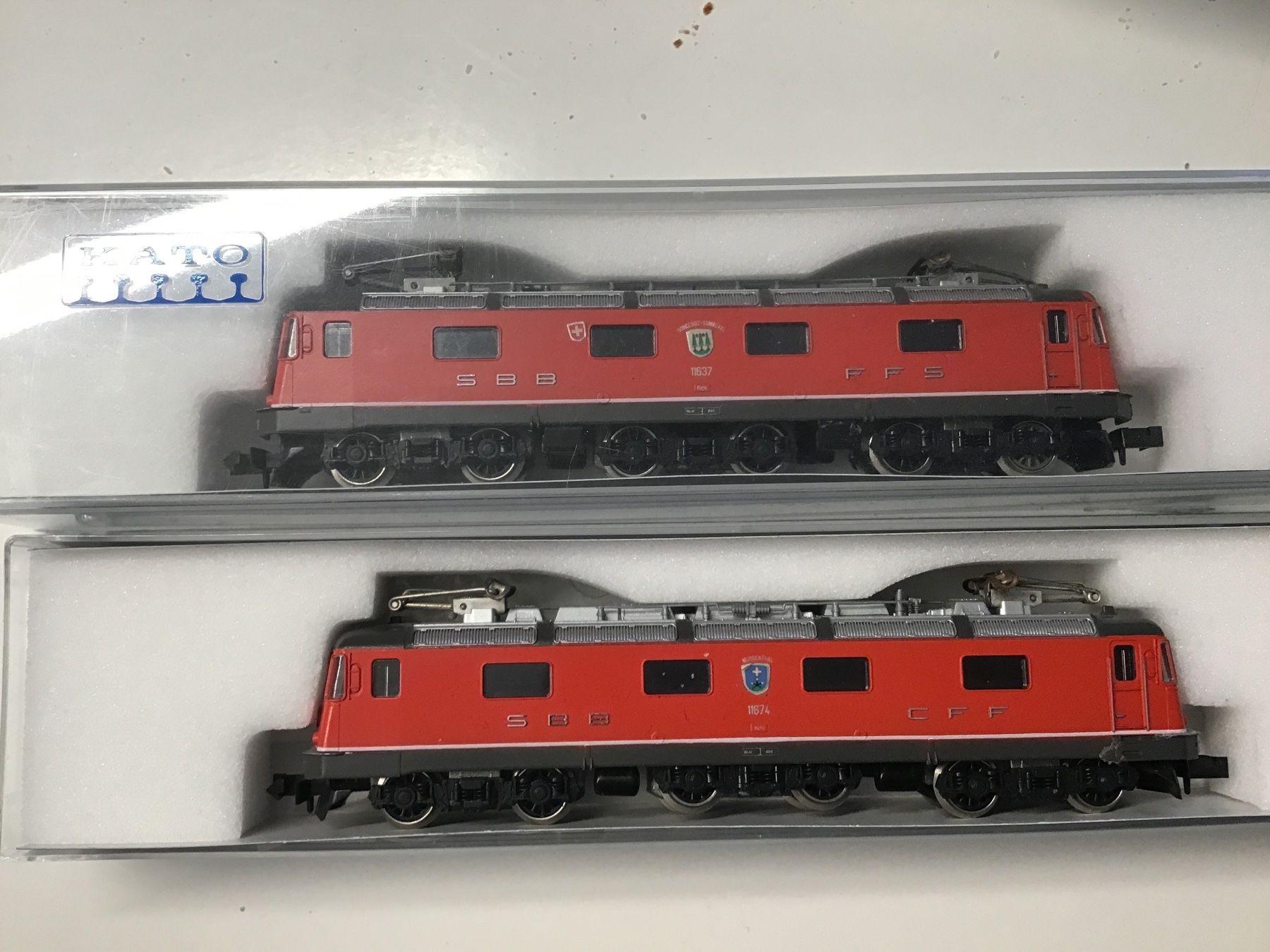 Kato Modellini di ferrovie: Kato N 2 mal re 6/6 ohne Puffer – Usato da Männedorf venduto da Spezial-Modelle 5