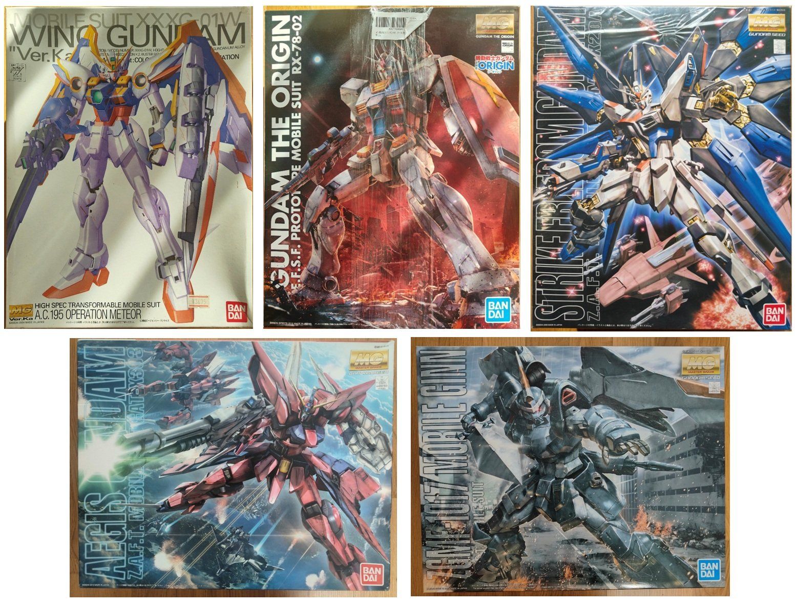 Bandai Kit di modellismo & Modellini statici: Collection/Sammlung Gundam MG 1/100 – Nuovo e nell'imballaggio originale da Nyon venduto da Shiliu 1