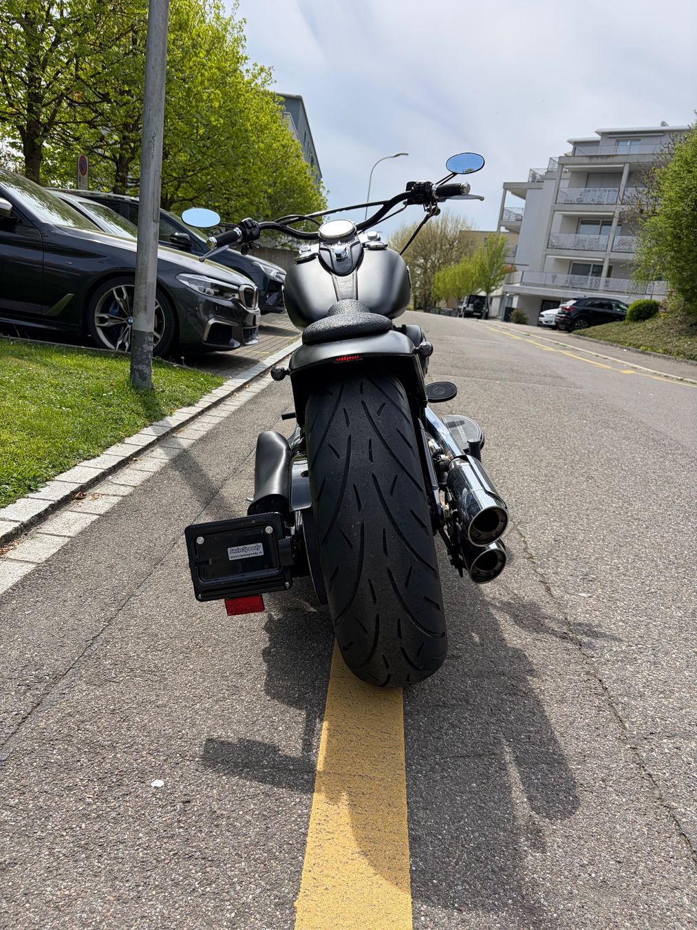 Harley-Davidson Chopper: Harley Davidson Softail Slim Jekill Hyde – Usato da Rütihof venduto da elcheffe81 8