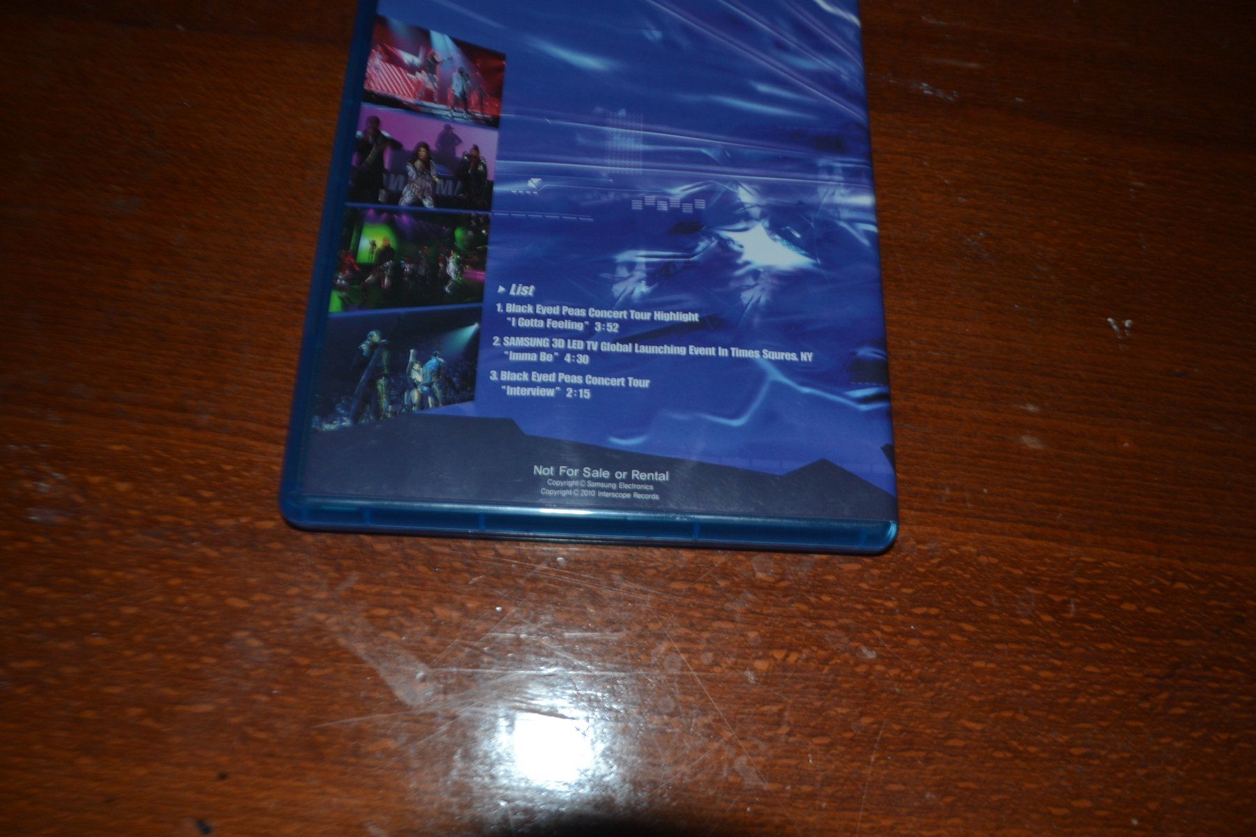 Tutti i DVDs: The Black Eyed Peas in 3D – Usato da Laupen ZH venduto da chefdom 1