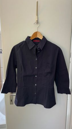 PRADA Damenbluse dunkelblau