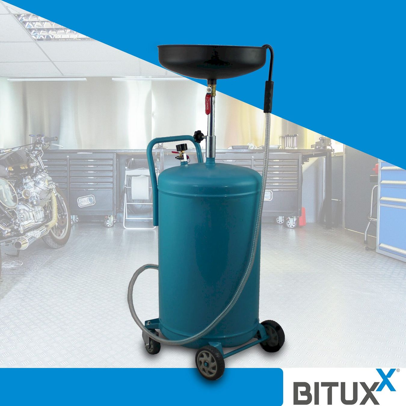 Tutti gli attrezzi: Bituxx 80Liter Ölauffangbehälter – Nuovo e nell'imballaggio originale da Bottighofen venduto da zaap