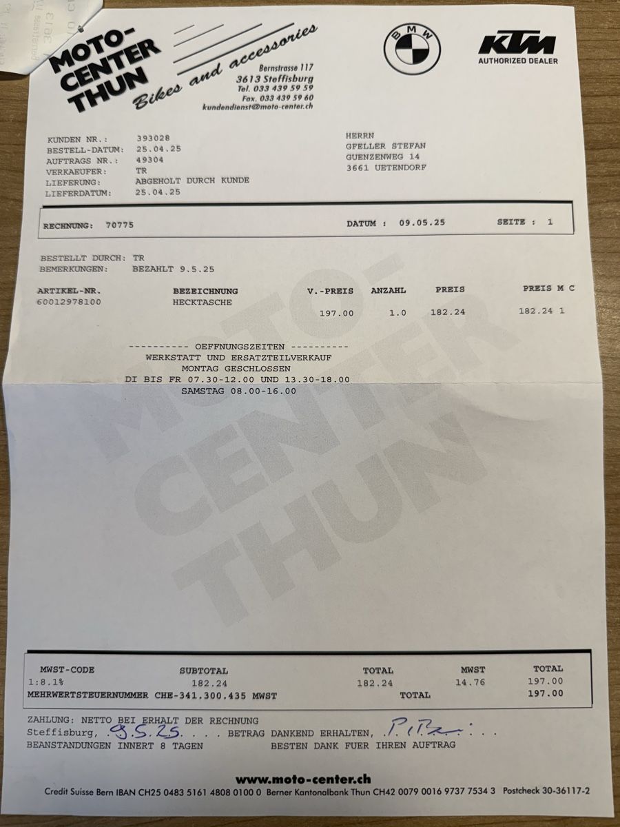 KTM Borse: KTM Powerparts Hecktasche – Nuovo (secondo la descrizione) da Uetendorf venduto da Stevefrutiger 4