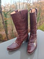 Bottes Free Lance marron avec rivets T37 excellent état