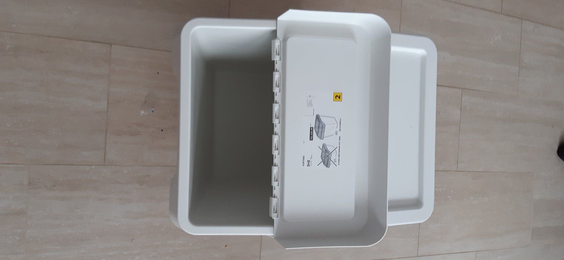 Ikea Cestini per rifiuti: Ikea Abfalleimer mit Deckel - Top Zustand – Nuovo (secondo la descrizione) da Uzwil venduto da Fw101 1