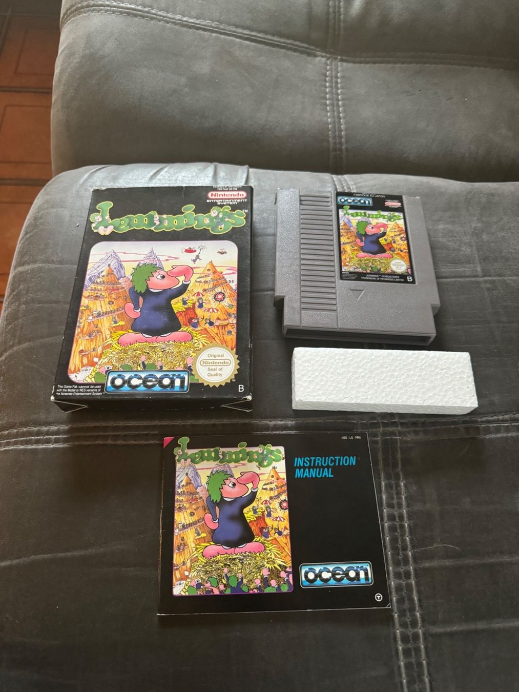Nintendo Giochi: Lemmings Boite complet Nes Nintendo Original – Usato da Lausanne venduto da sauvezretrogames