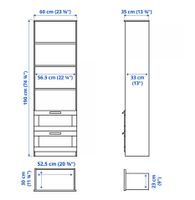 Bücherregal Brimnes/Ikea, guter Zustand