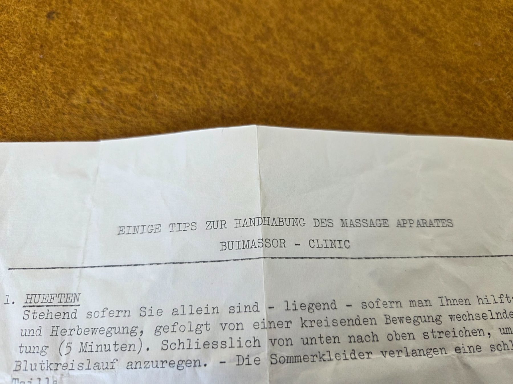 Massagegeräte: Vintage Massagegerät Vibrosan - 1958 – Gebraucht aus Hünenberg von pma_dm5g 7