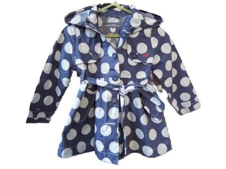 Gr. 86 leichtere Jacke Sommer blau gr. Punkte Marke CHIPIE