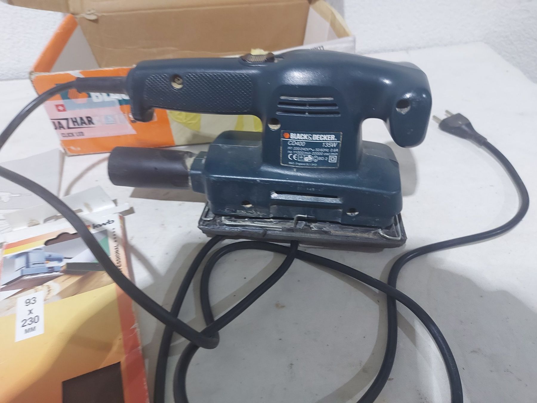 Smerigliatrici & Lucidatrici: Black&Decker Schwingschleifer KA161 185W – Usato da Rheinau venduto da profitronic.shop 4