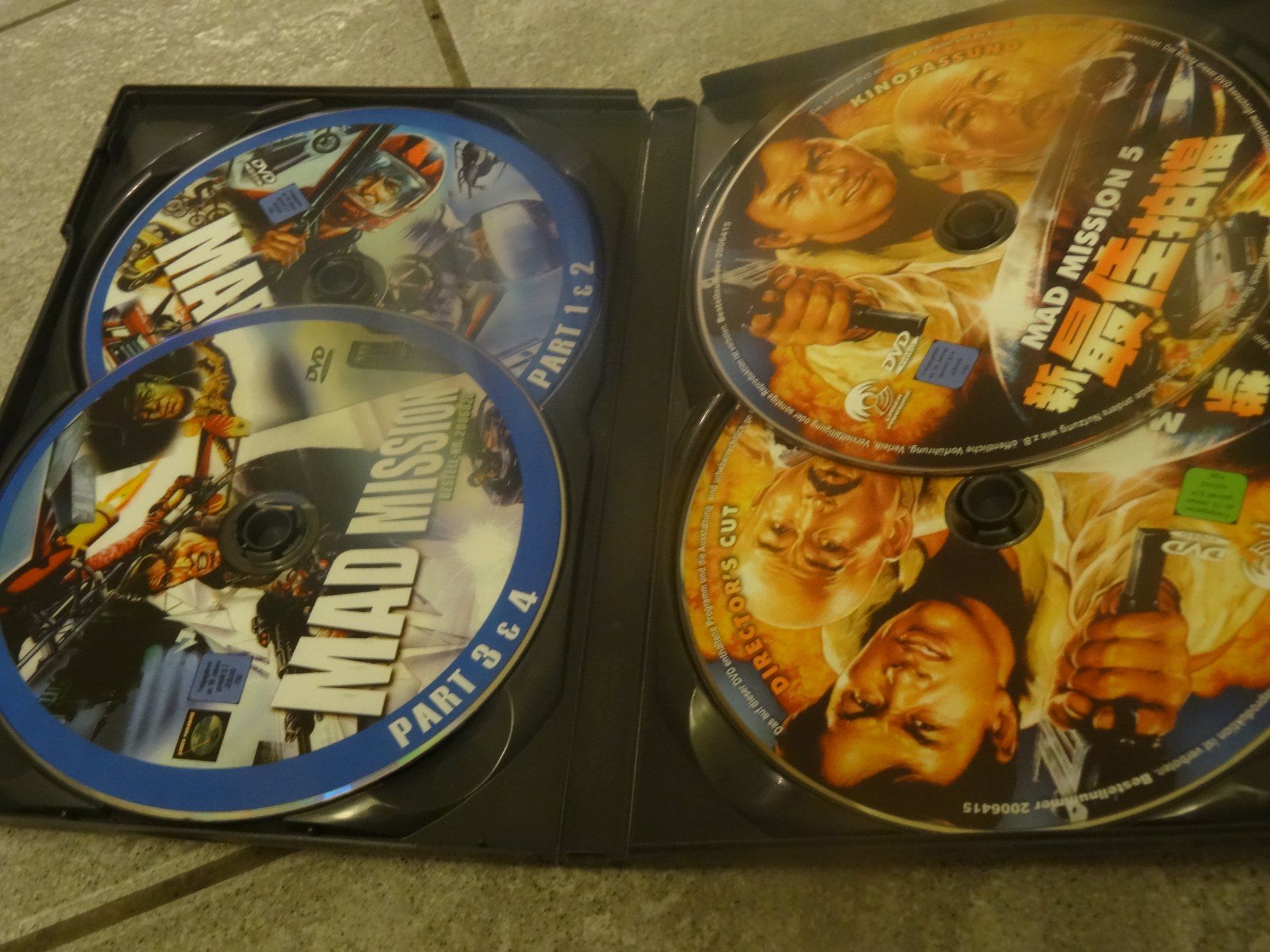 Alle DVDs: DVD Box Mad Mission 1-5 – Gebraucht aus Olten von Disc-Verkauf 1