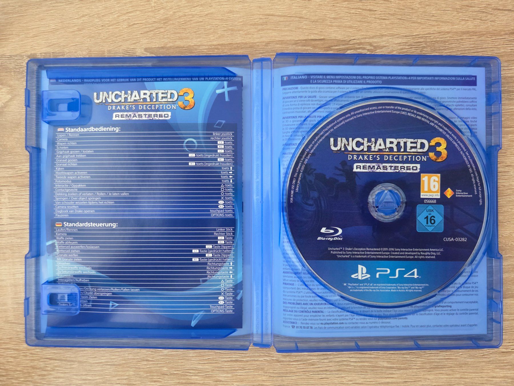 Giochi: Uncharted 3 Remastered (Multilanguage) - PS4 – Usato da Carouge GE venduto da Gasco 2
