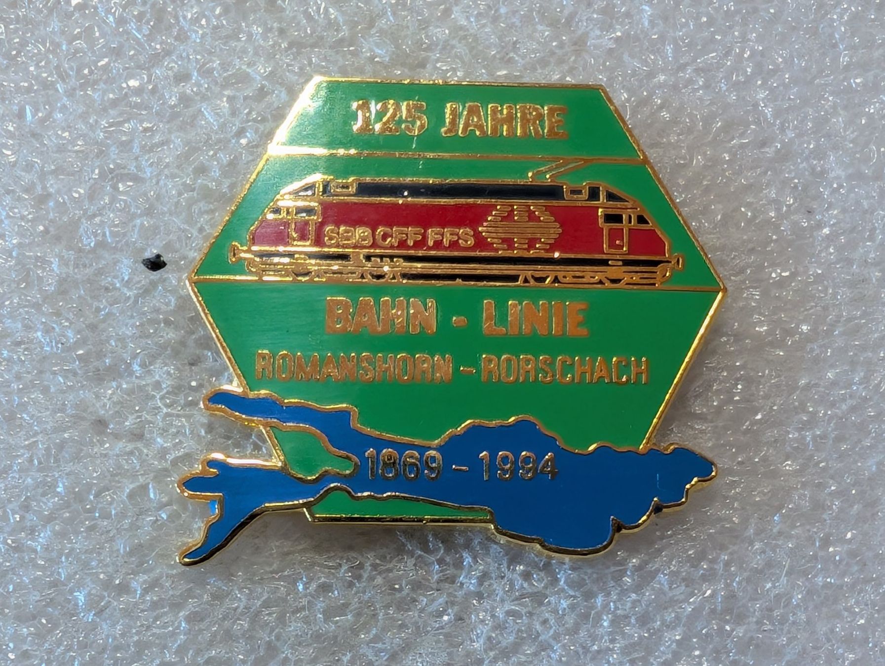 Placchette & Badge: Ansteckpin 10: Eisenbahn – Usato da Oppligen venduto da Pin-Fall-Shop
