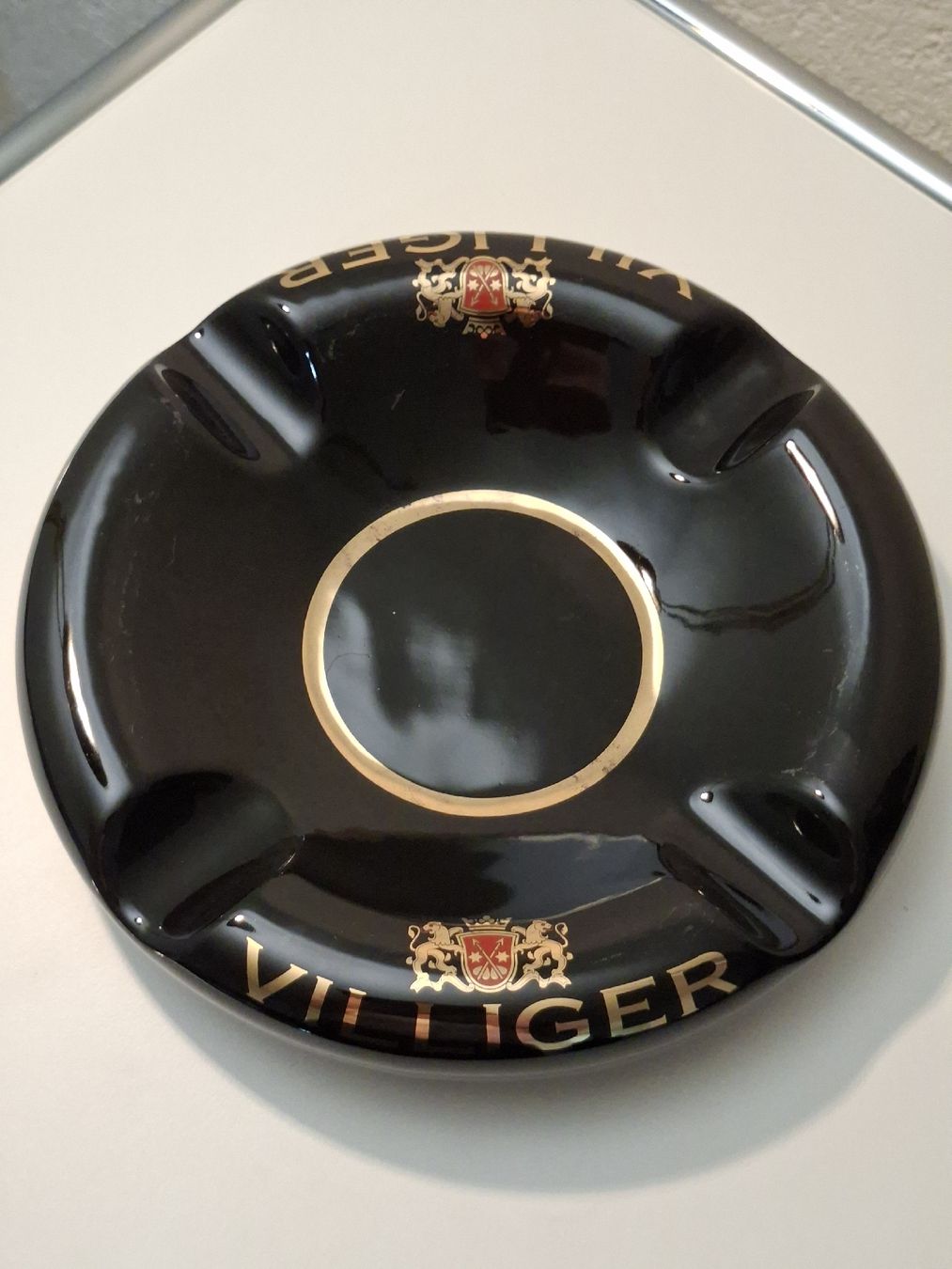 Aschenbecher: Villiger Zigarren-Aschenbecher 22cm – Gebraucht aus Mellingen von Aegert5