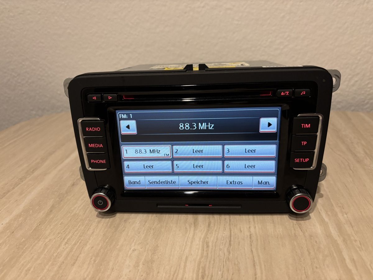 Blaupunkt Radio: RCD510, Original VW Radio – Usato da Wattwil venduto da bigcola_1 2