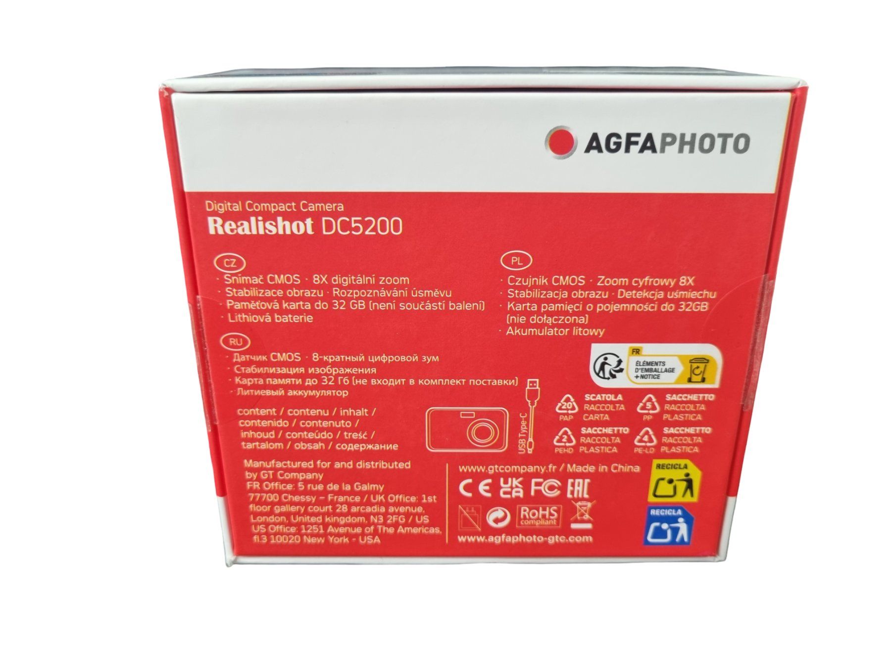 Agfa Fotocamera: AGFAPHOTO DC5200 Kamera – Nuovo (secondo la descrizione) da Wangen b. Olten venduto da Restwert_Wangen 1