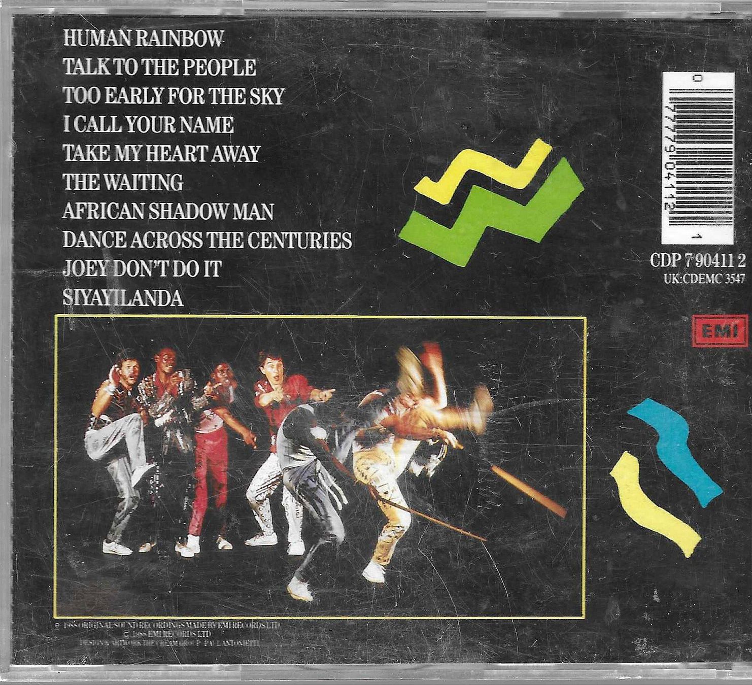 CD: Johnny Clegg & Savuka - Shadow Man – Usato da Savagnier venduto da Ne2065 1